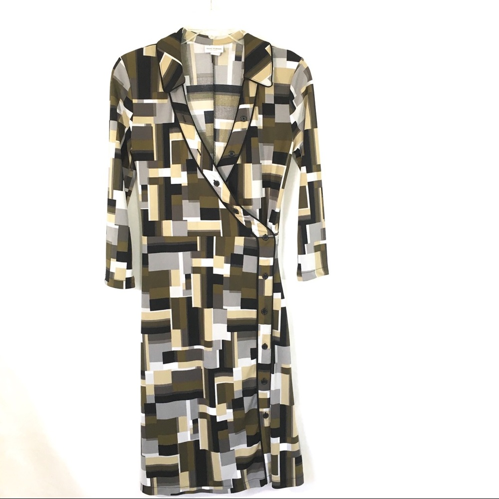 Isaac Mizrahi Target Poly Knit Pullover Dress Sz S